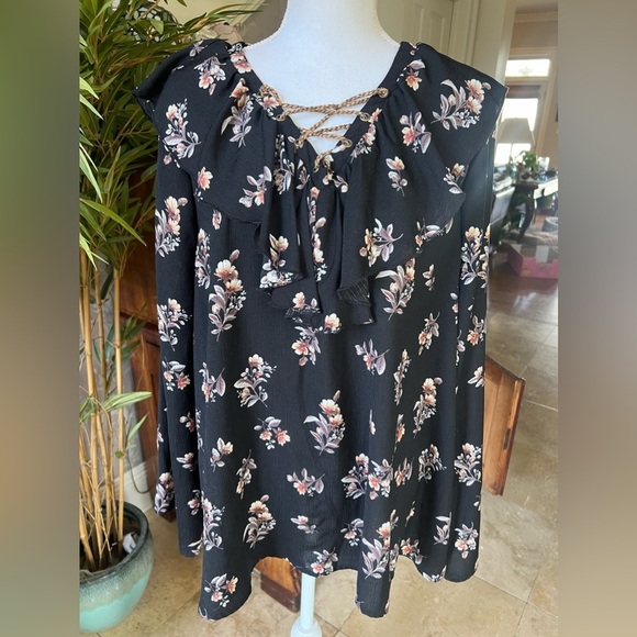 Signature studio ladies, long sleeve blouse, extra large, perfect condition NWOT - Picture 14 of 15